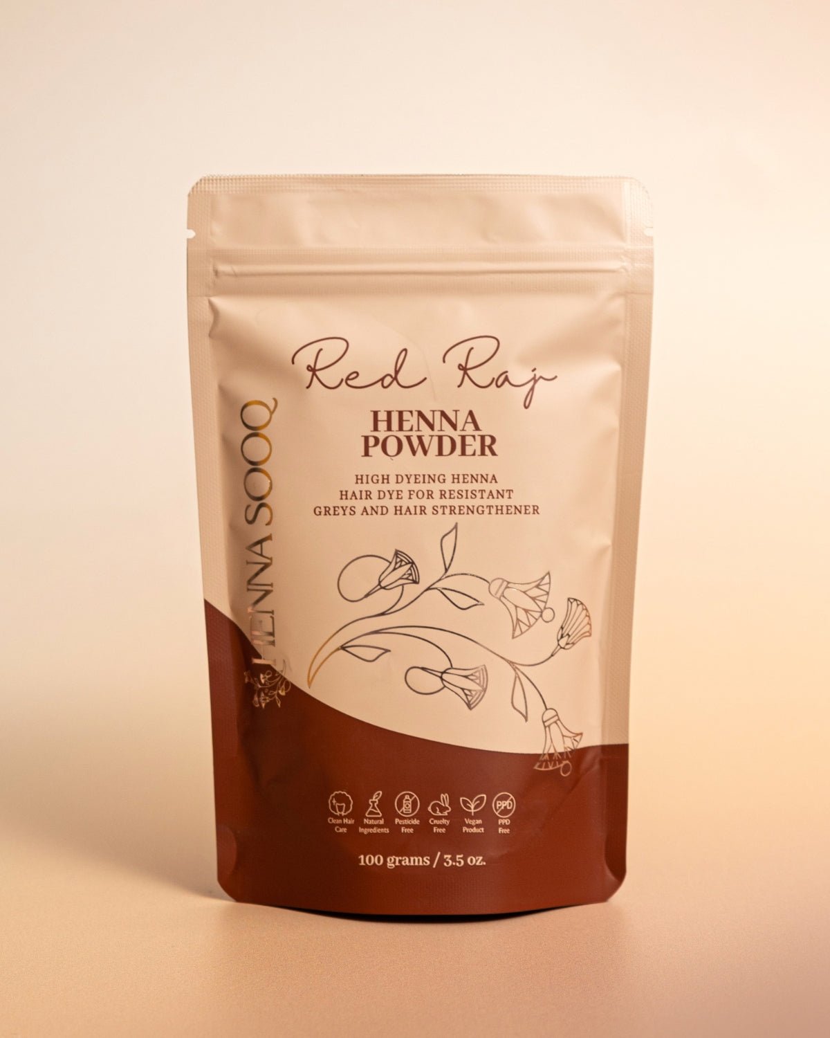 Red Raj Henna Hair Dye - Henna Sooq