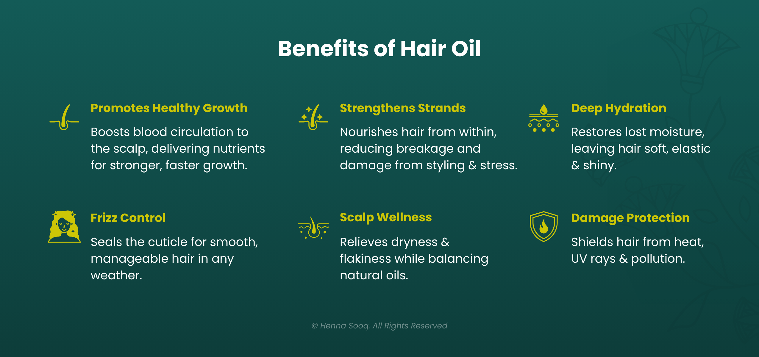 Benefits Of Hair Oil