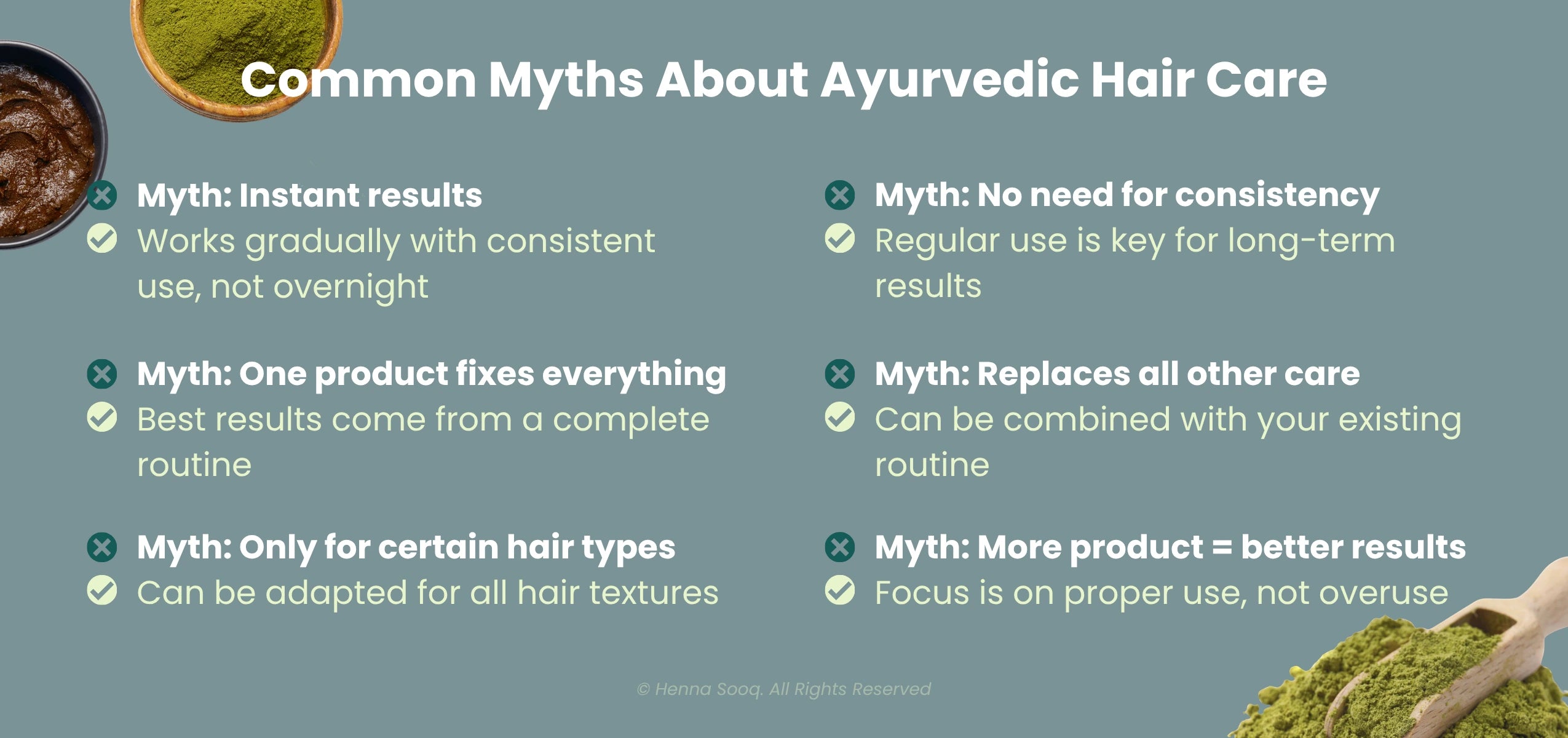 Common Myths About Ayurvedic Hair Care and Hair Loss