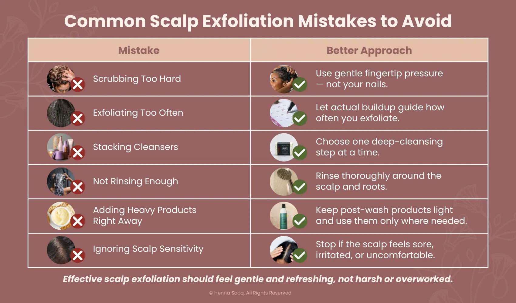 Common Scalp Exfoliation Mistakes to Avoid