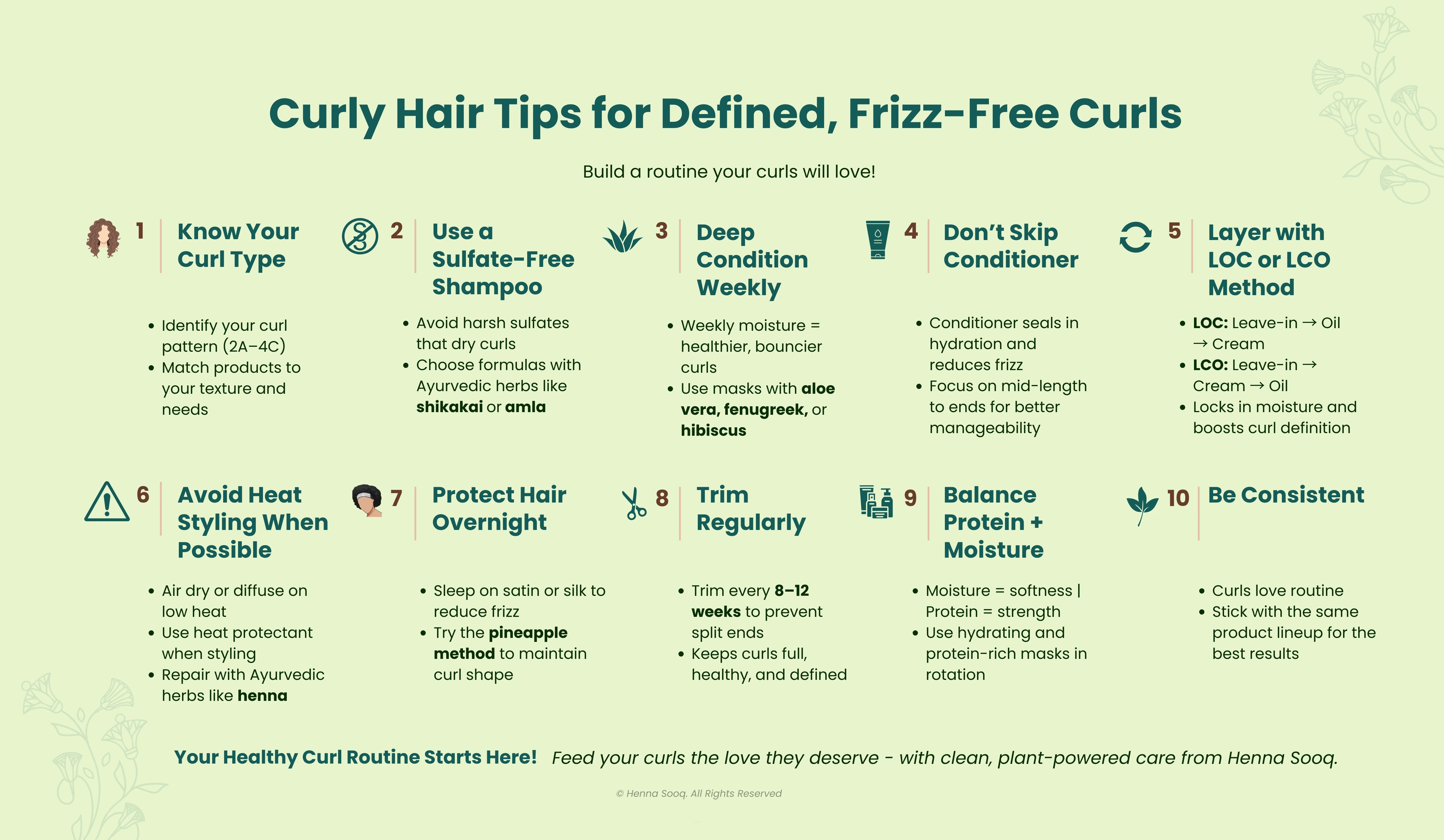 Curly Hair Tips