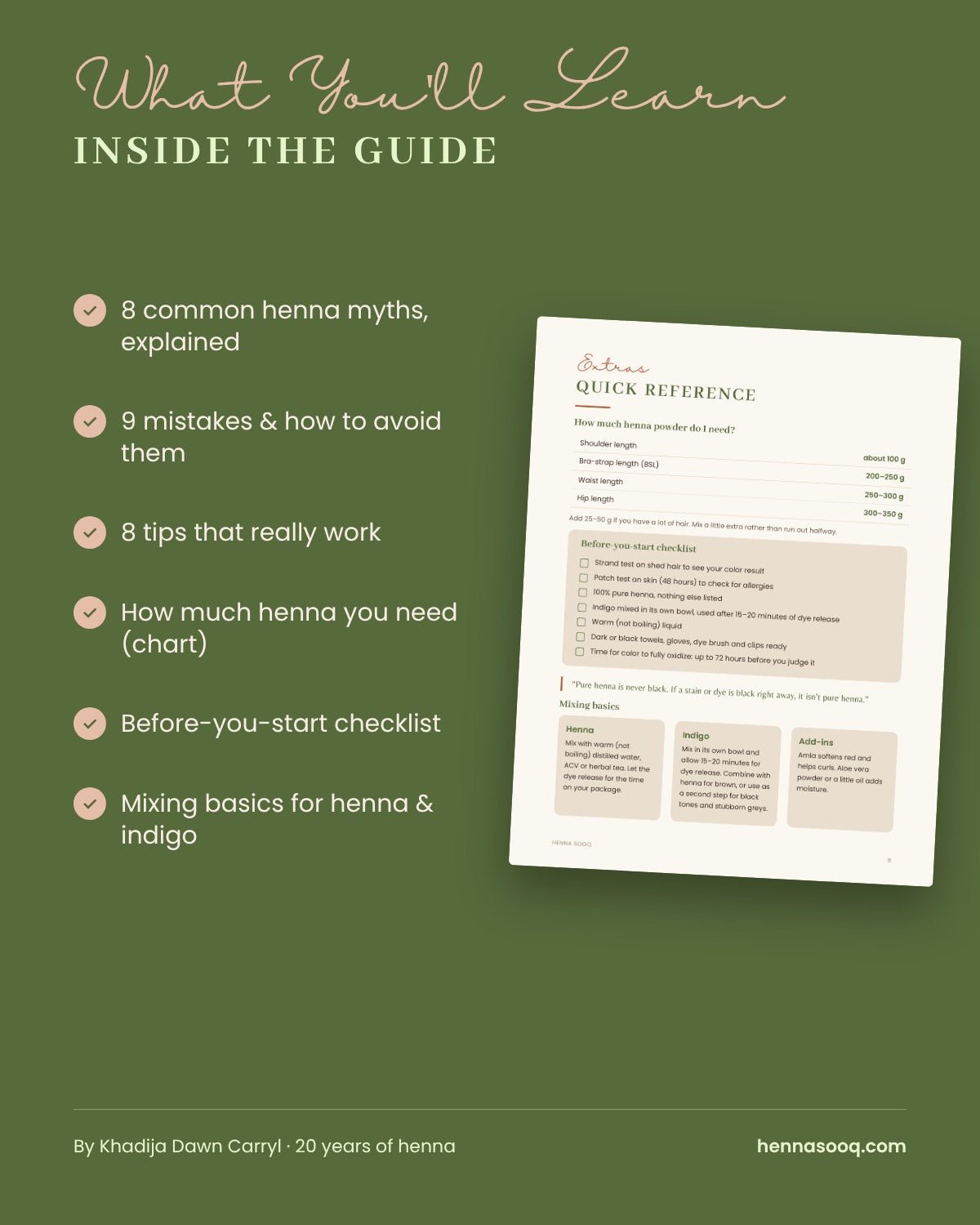 Henna Truths: Misconceptions, Common Mistakes & Tips That You Need to Know (Free eBook) - Henna Sooq