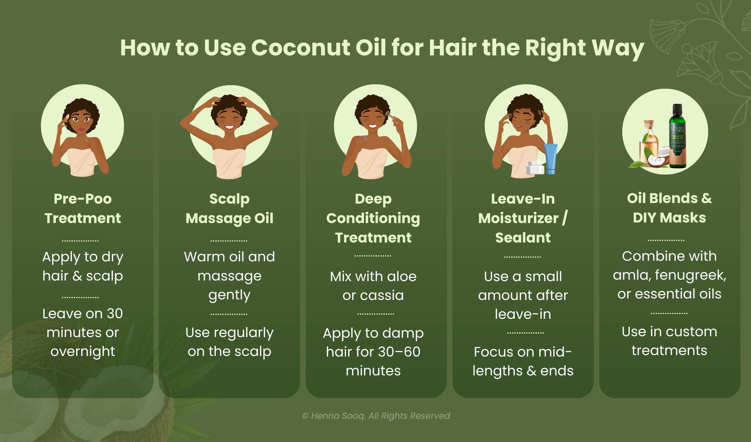 How to Use Coconut Oil for Hair the Right Way