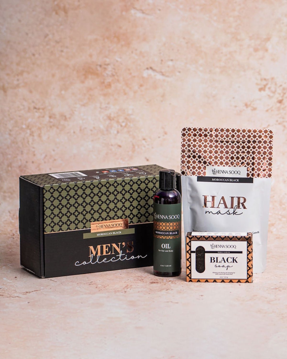 Moroccan Black Beard and Body Bundle