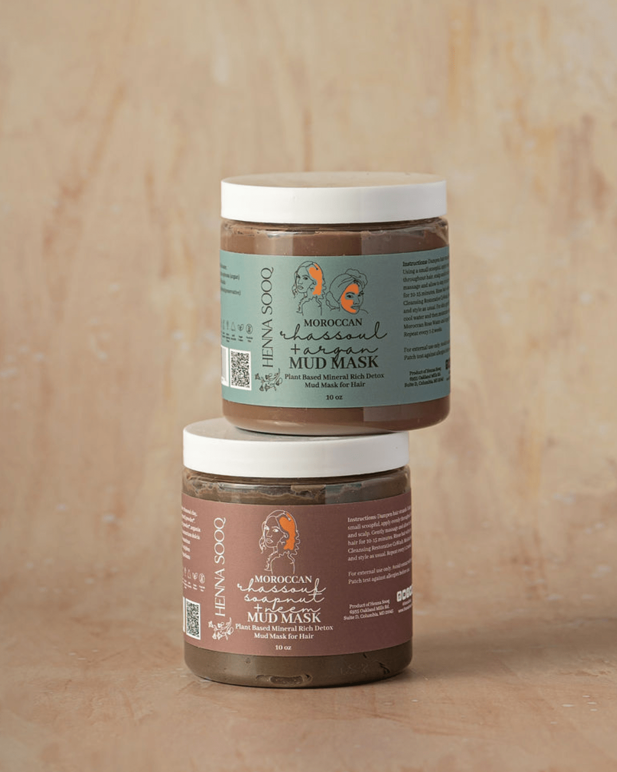 Mud Mask Duo - Henna Sooq