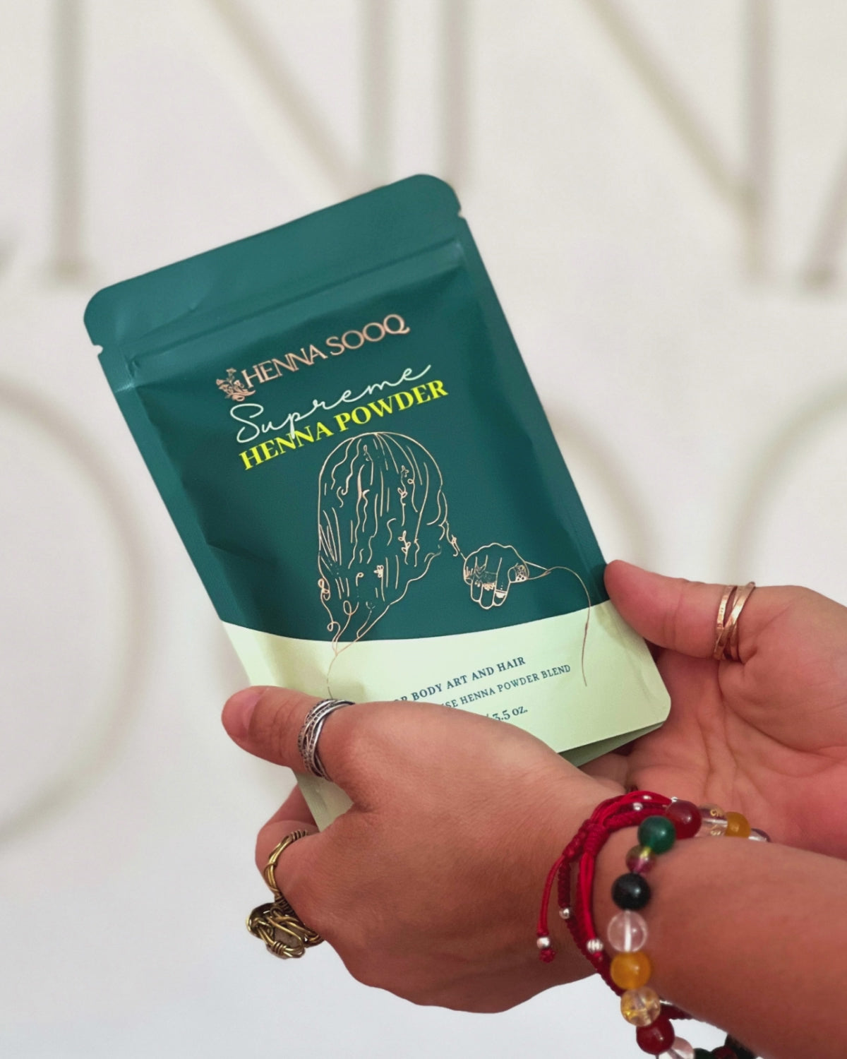 supreme henna powder in house blend hennasooq