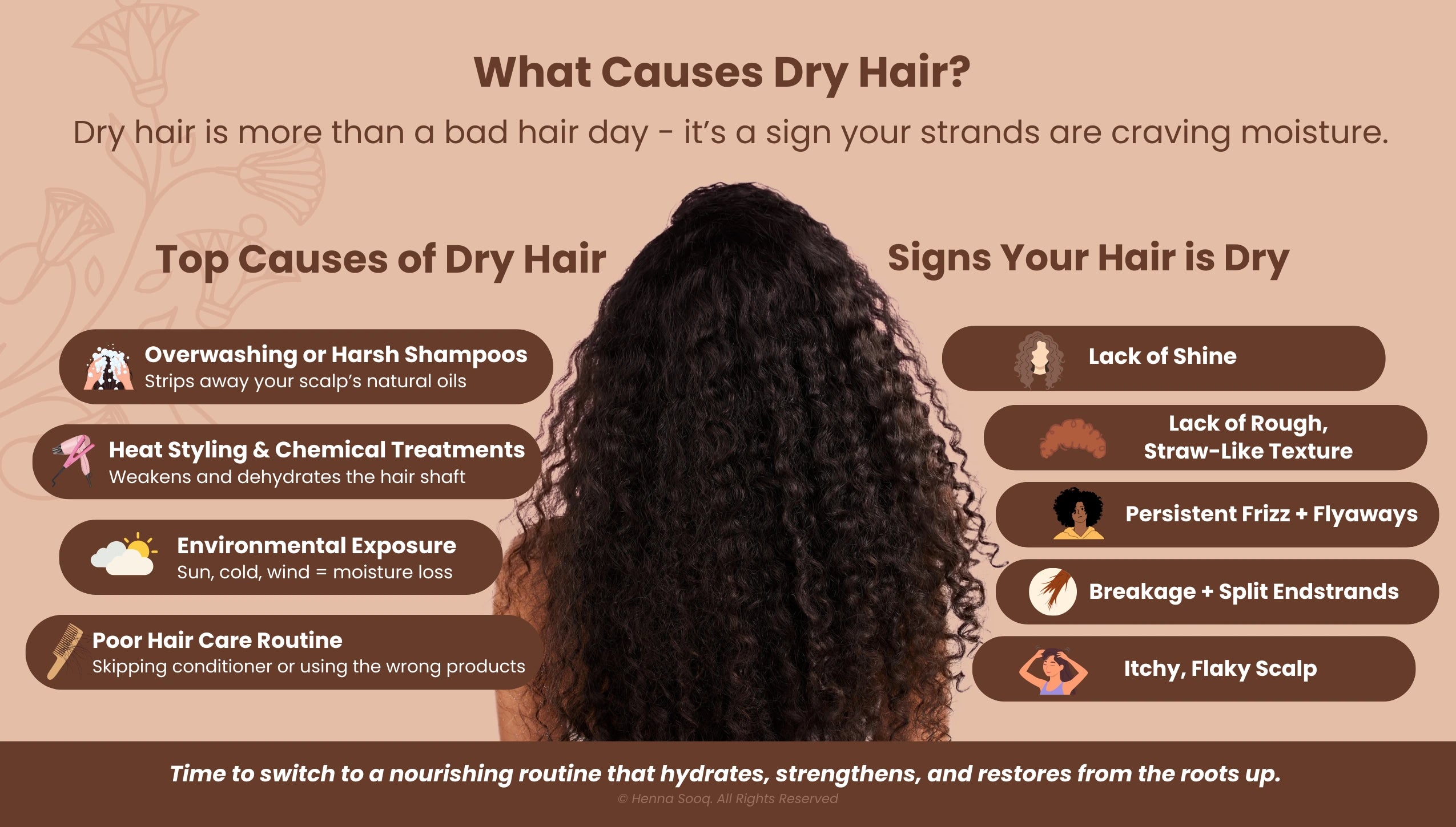 What Causes Dry Hair and How to Spot the Signs
