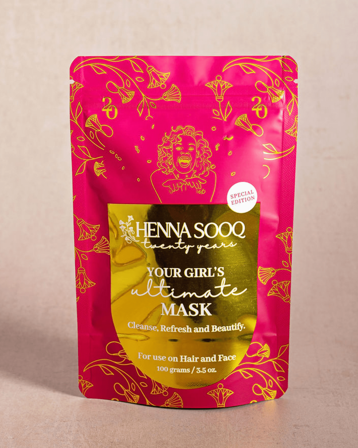 Your Girl's Ultimate Mask for Hair and Face - Henna Sooq