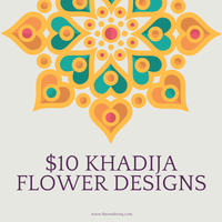 Thumbnail for $10 Khadija Flower Henna Designs - Henna Sooq