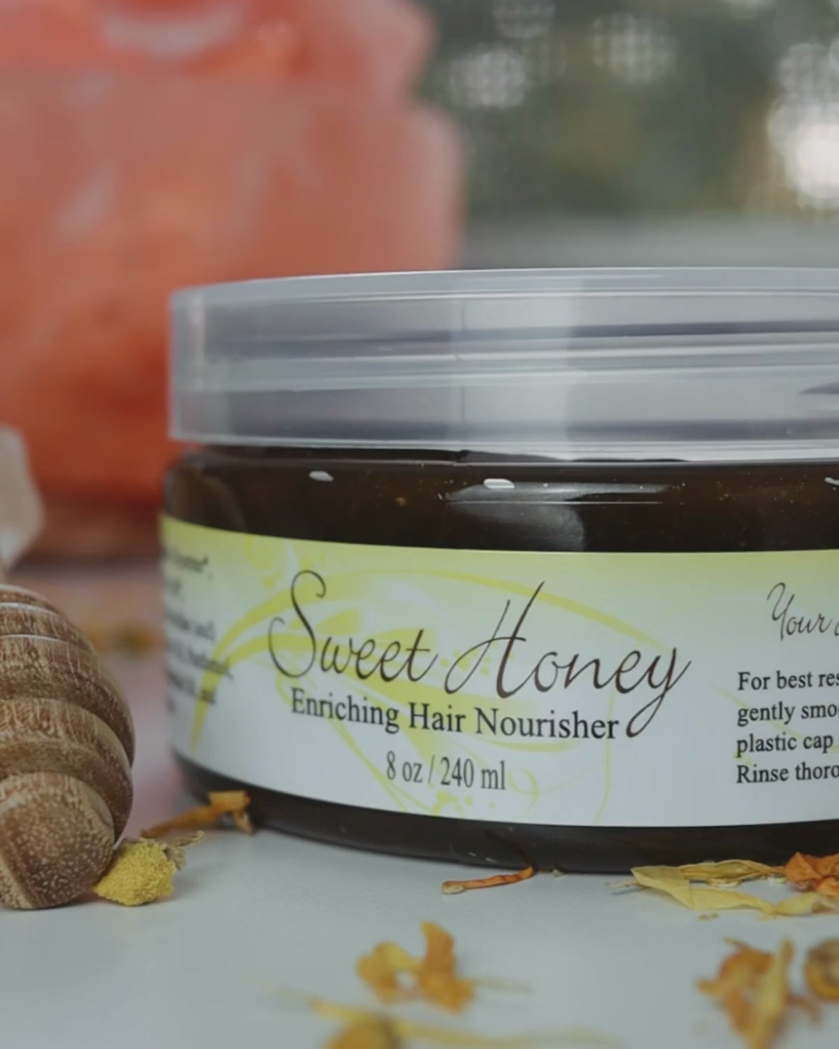 sweet honey deep conditioner hair nourisher hydration hydrate hennasooq straight hair long