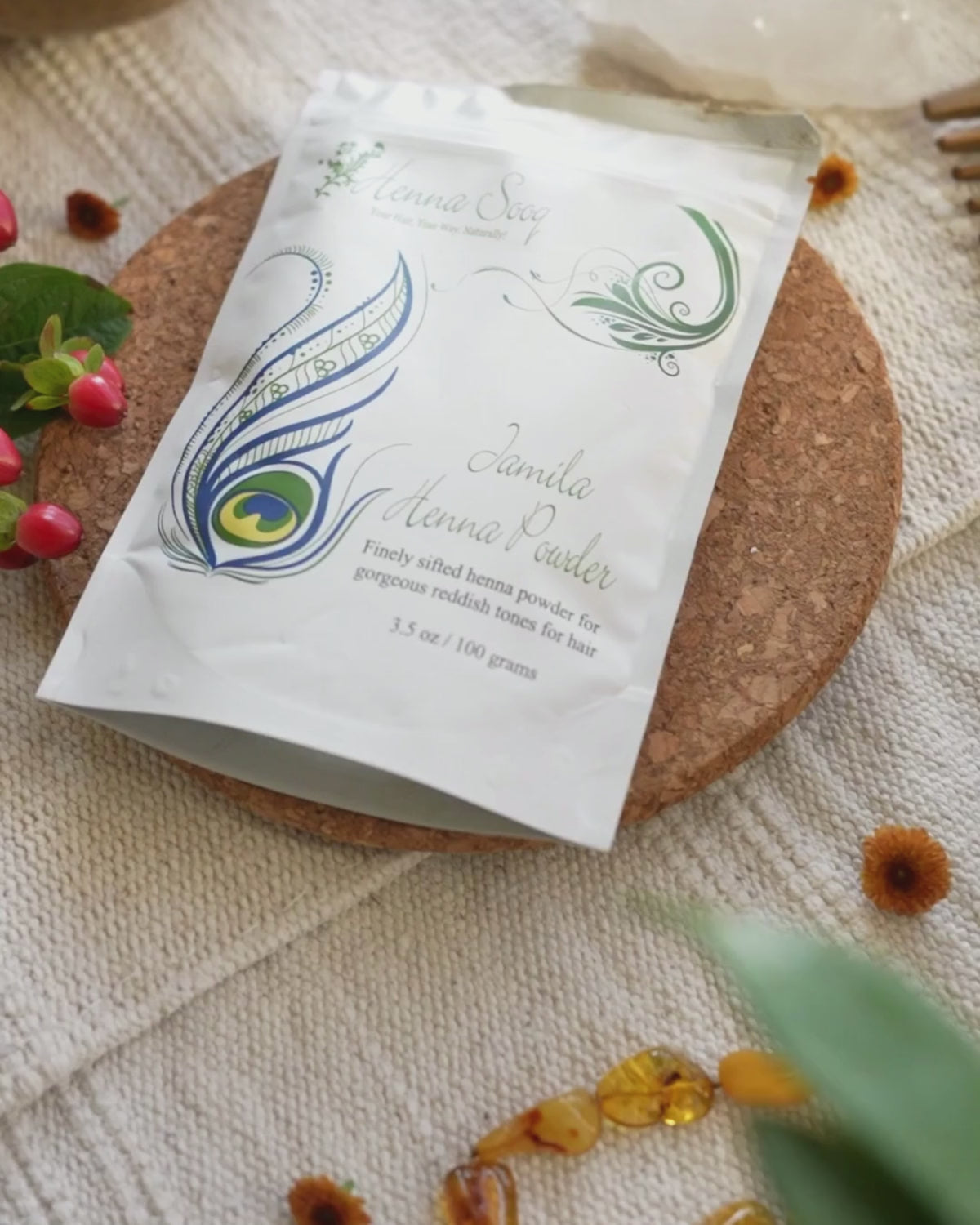 how to Jamila henna red hair dye baq natural color