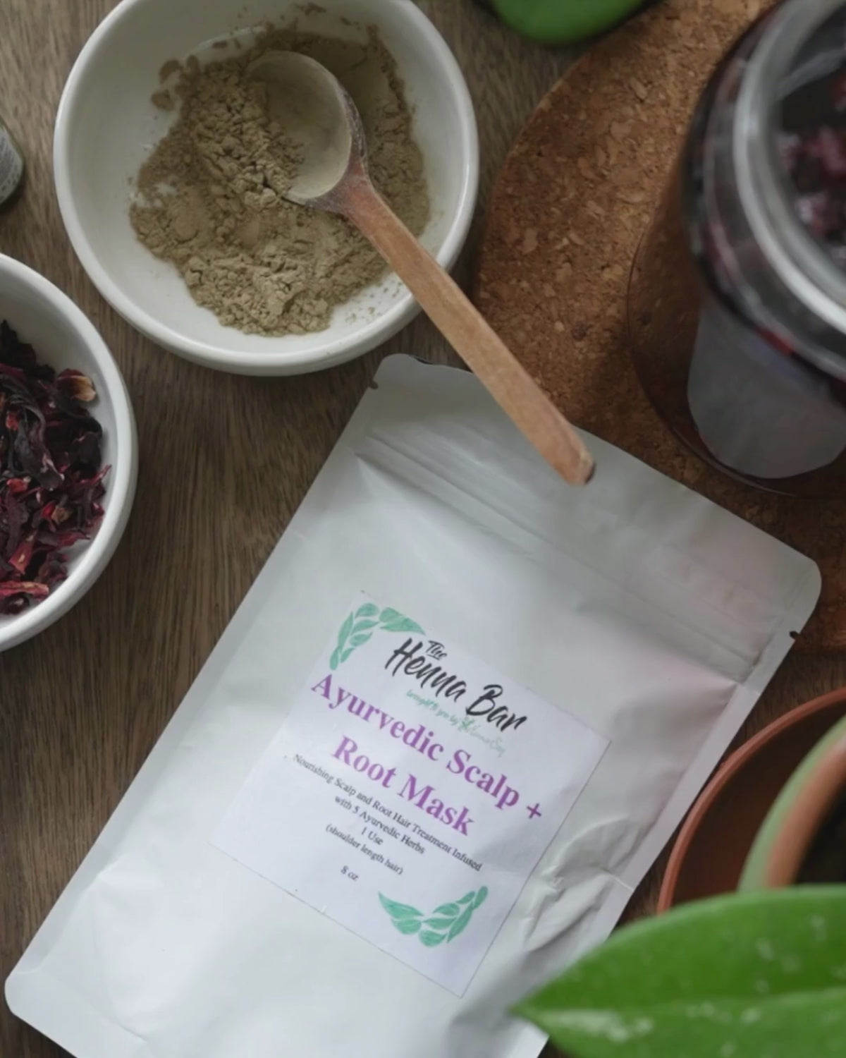 how to video ayurvedic scalp root hair mask treatment hennasooq curly type 3