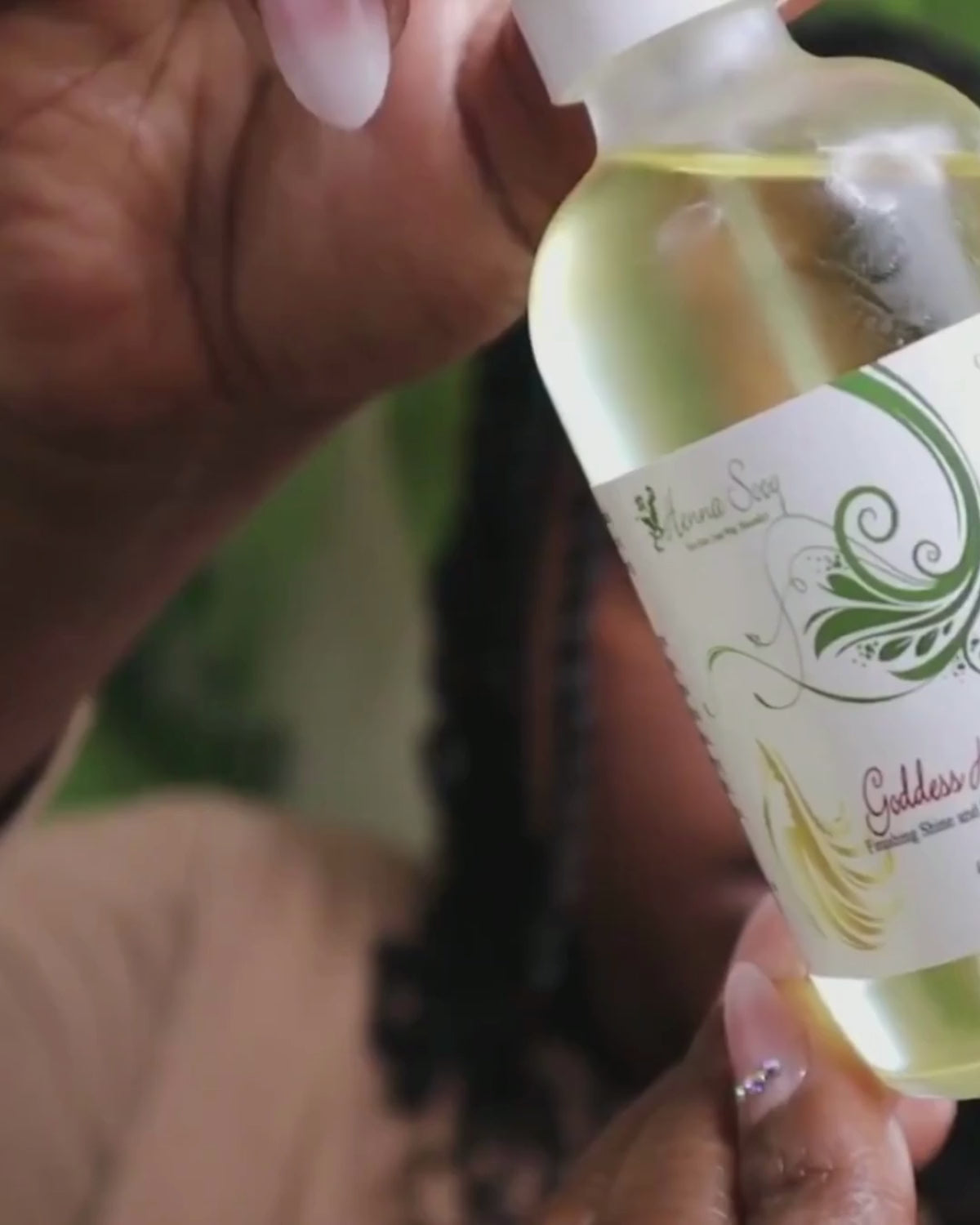 how to goddess finishing spray shine define hair hennasooq moroccan 