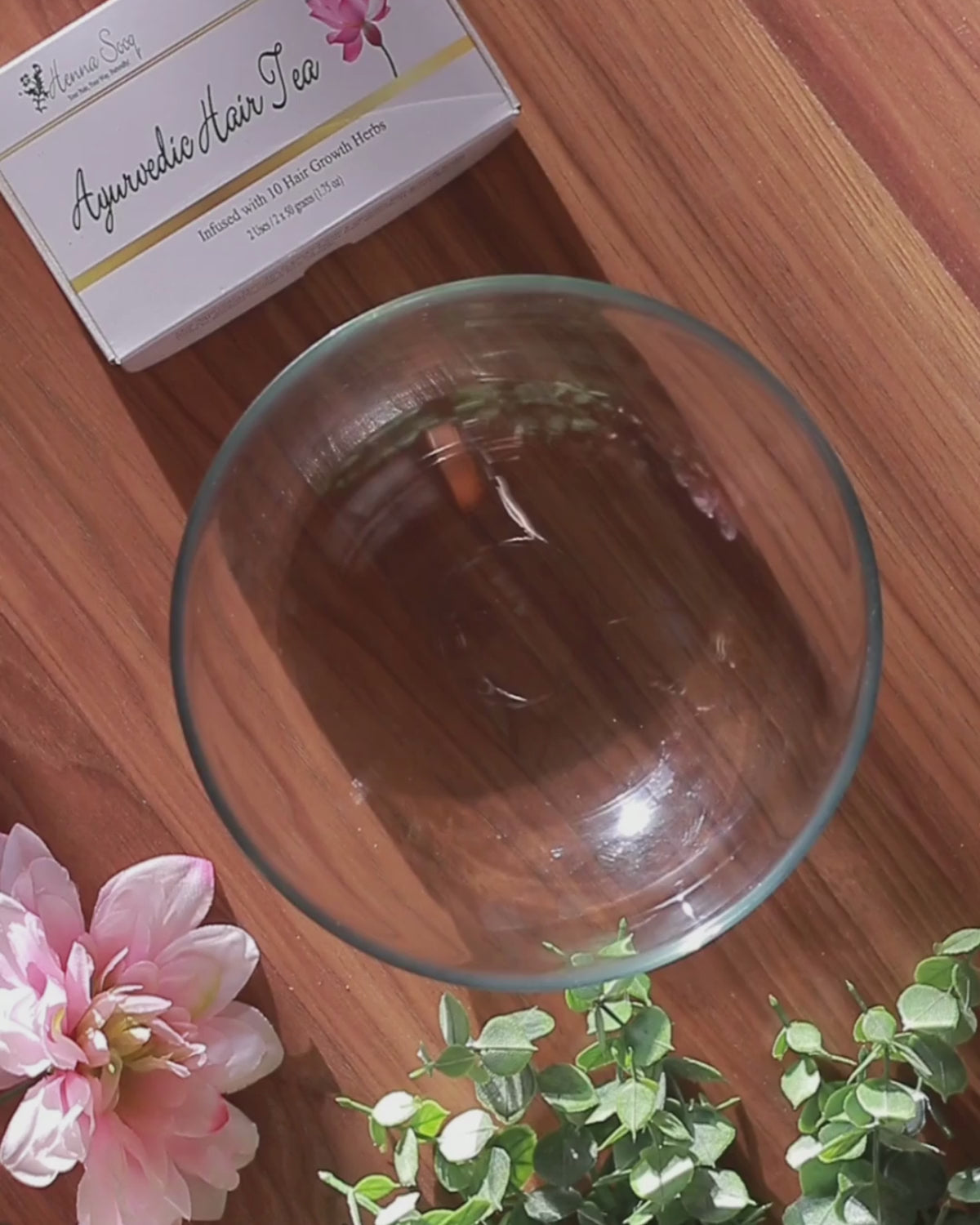 how to ayurvedic hair tea growth oil infused locs curls rinse hydrate moisture strengthen