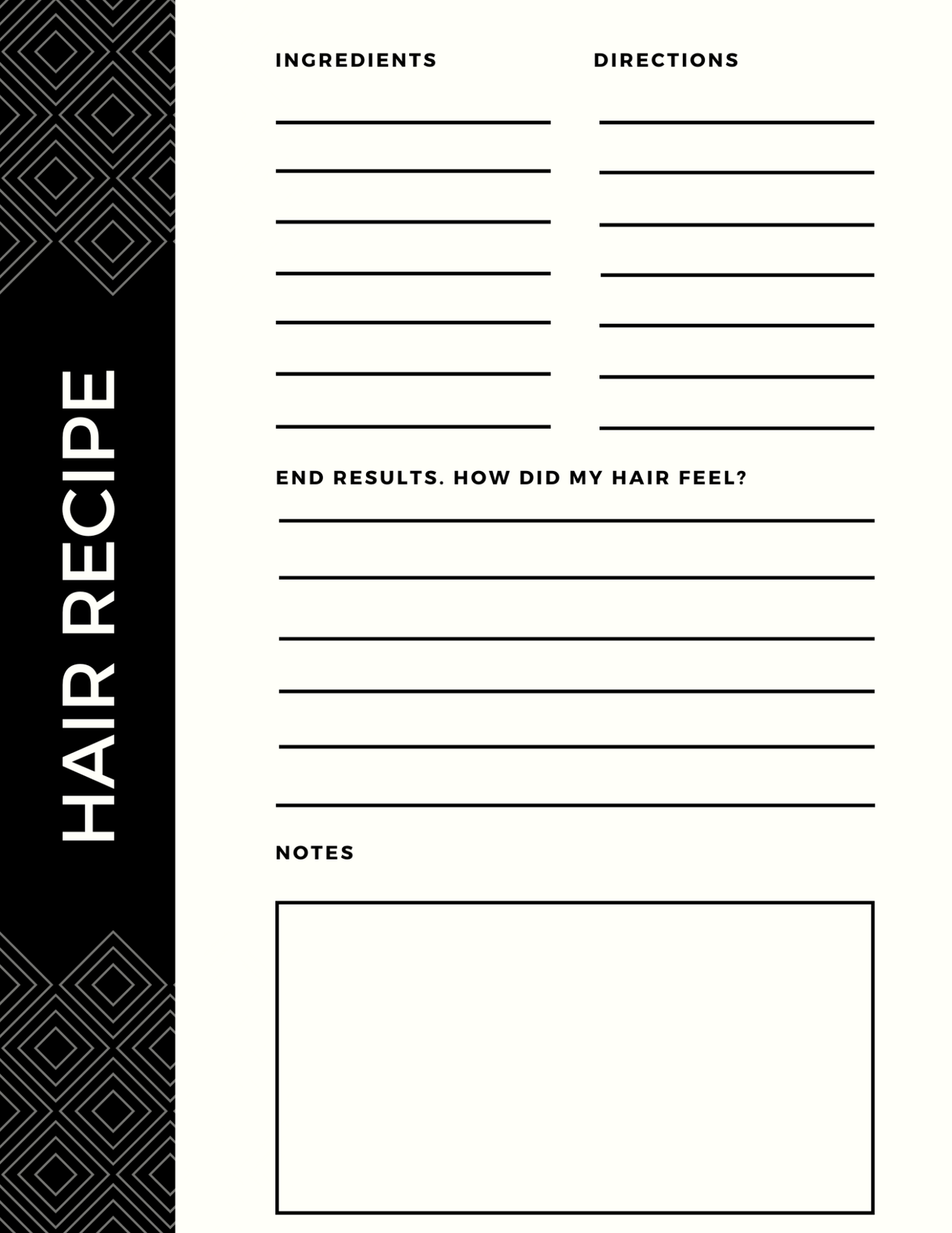 Henna and Ayurvedic Hair Care Journal and Planner eBook - Henna Sooq