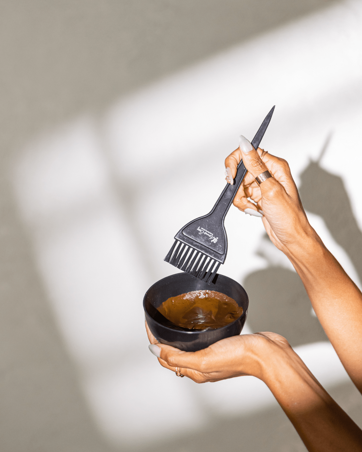 Henna Hair Color Bowl and Brush - Henna Sooq
