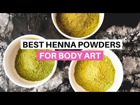 Red Raj Body Art Henna Powder