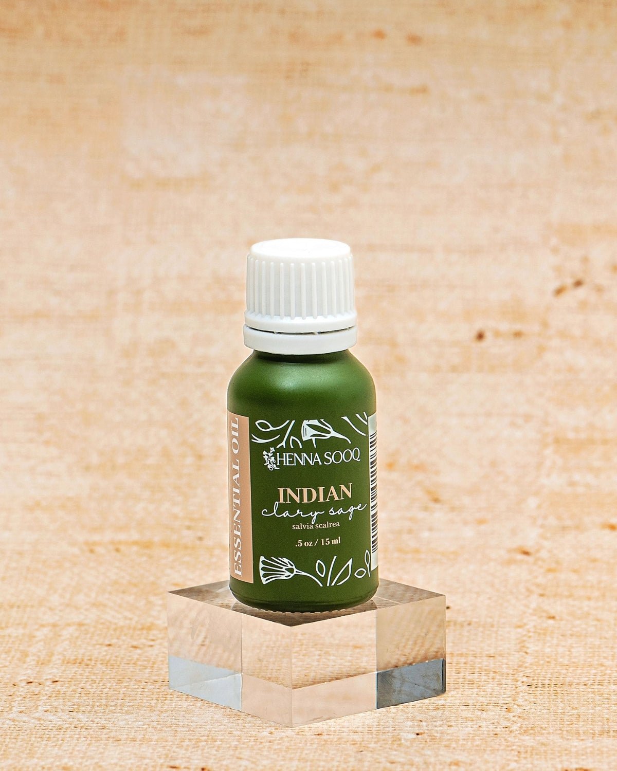 Indian Clary Sage Essential Oil - Henna Sooq