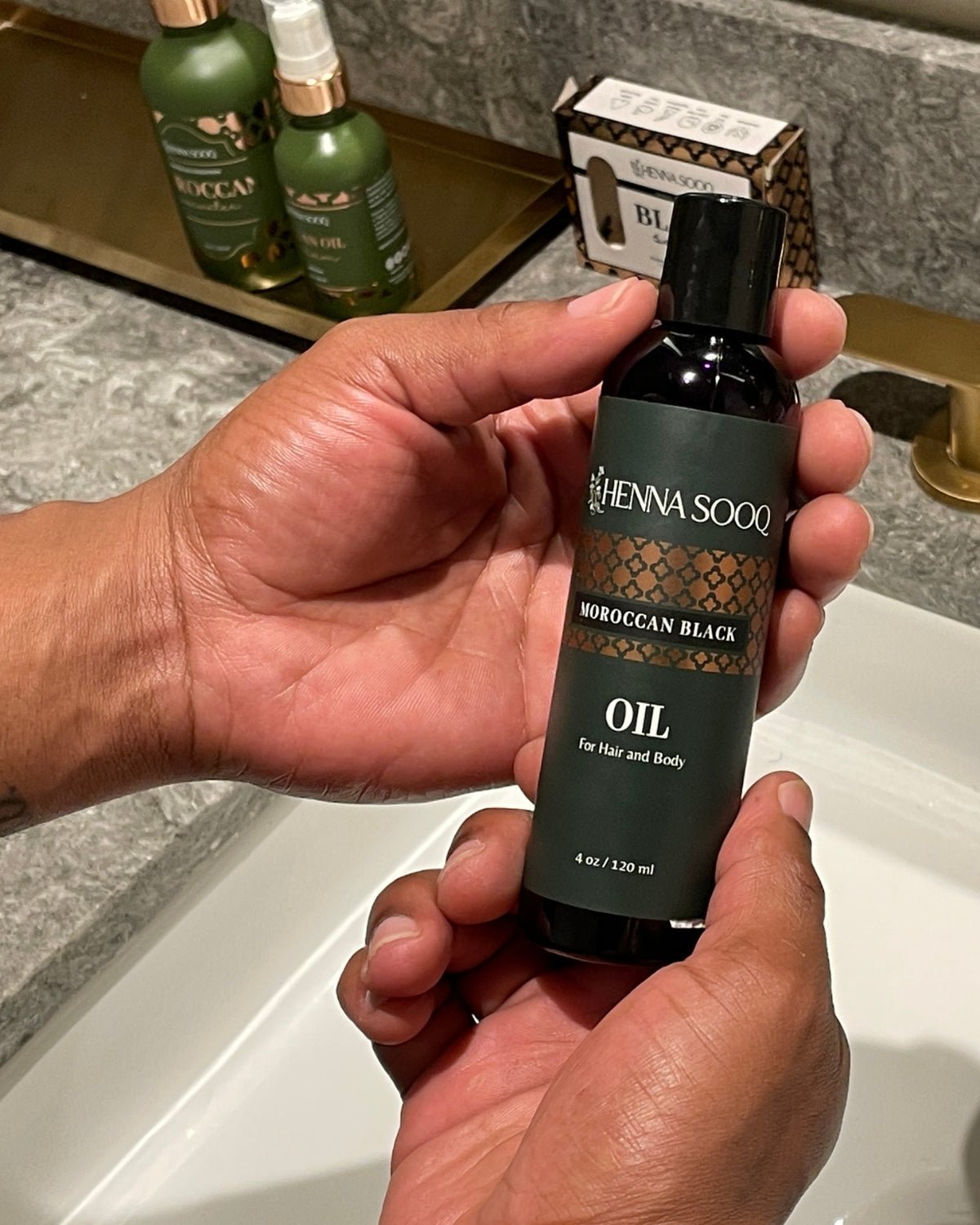 Moroccan Black Oil - Henna Sooq