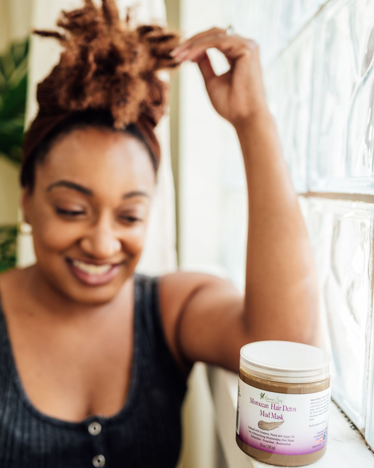 Moroccan Hair Detox Mud Mask - Henna Sooq