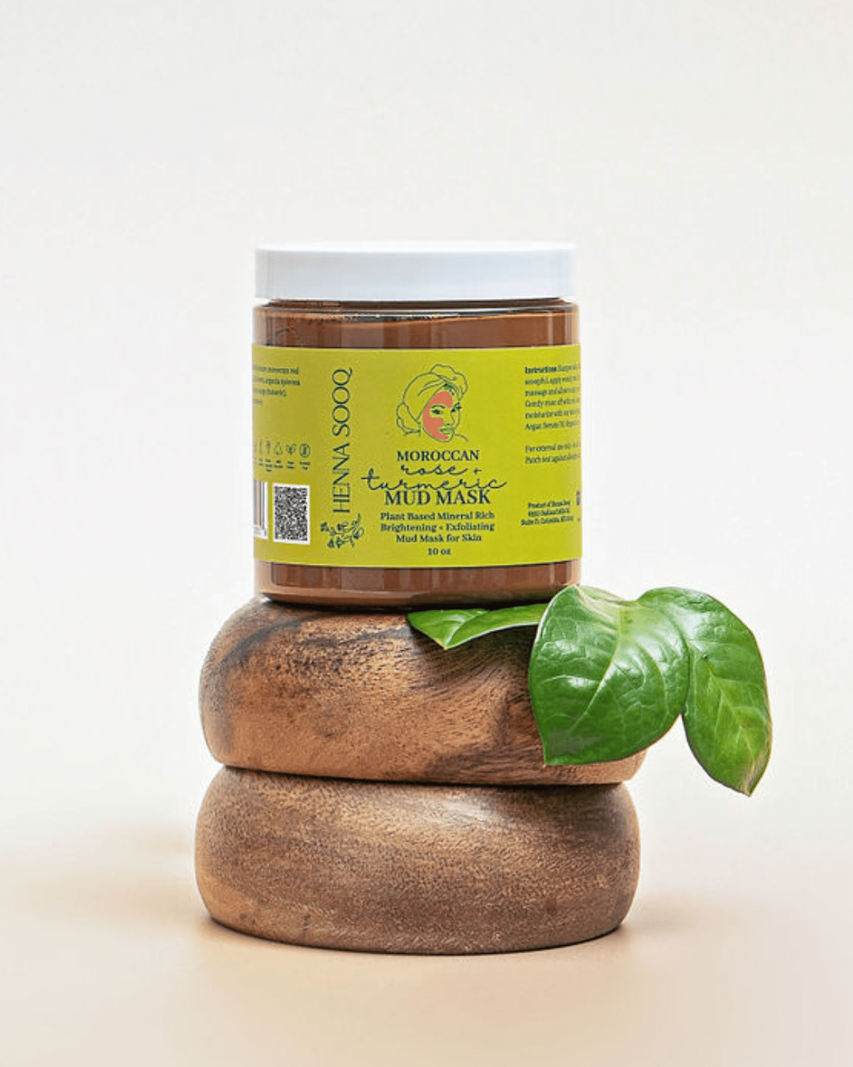 Moroccan Rose + Turmeric Mud Mask - Henna Sooq