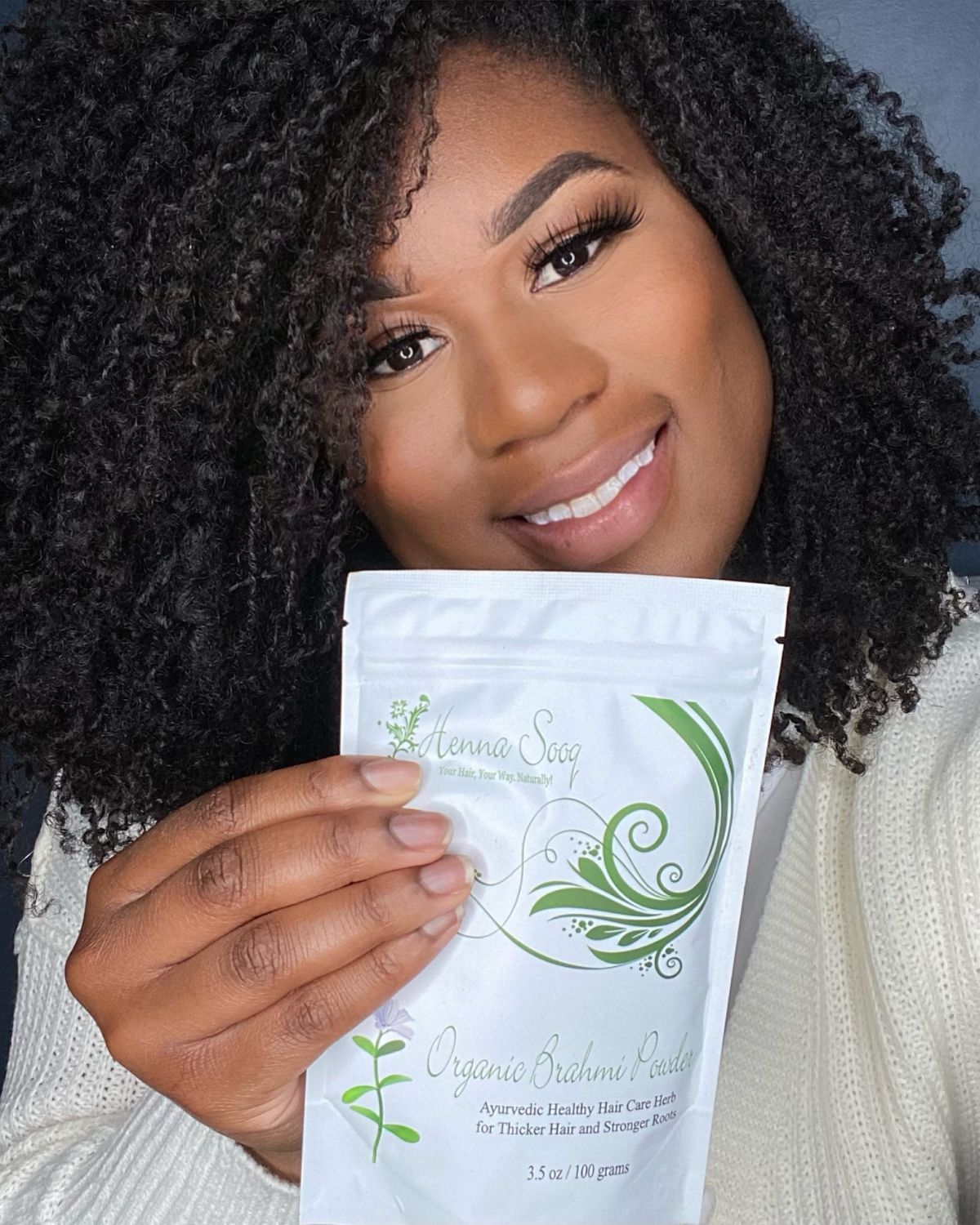 Organic Brahmi Powder - Henna Sooq