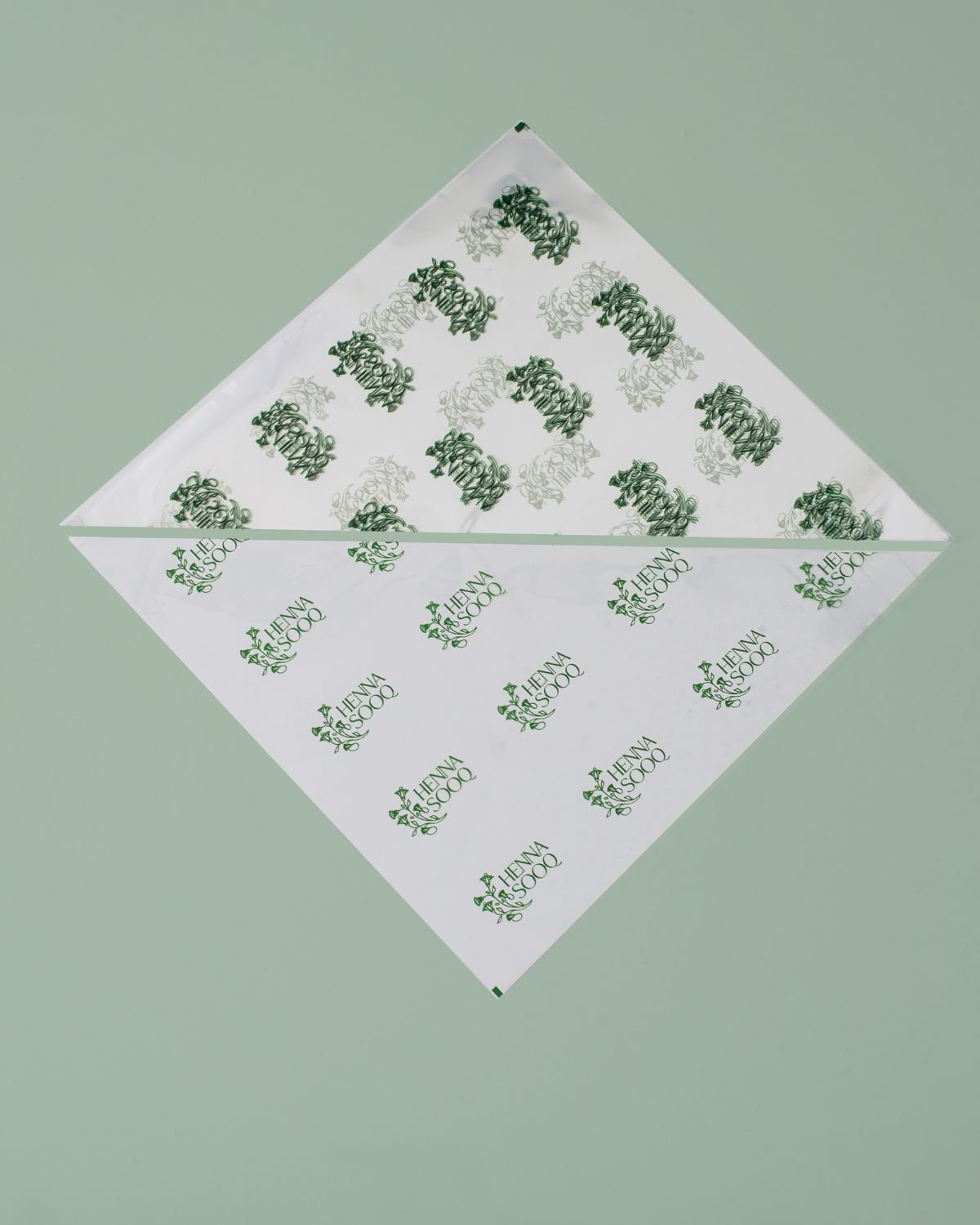 Pre-cut Cellophane Henna Triangles - Henna Sooq